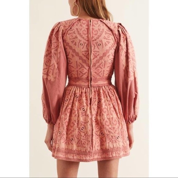 Ulla Johnson Pink Mini Dress - Picture 3 of 8